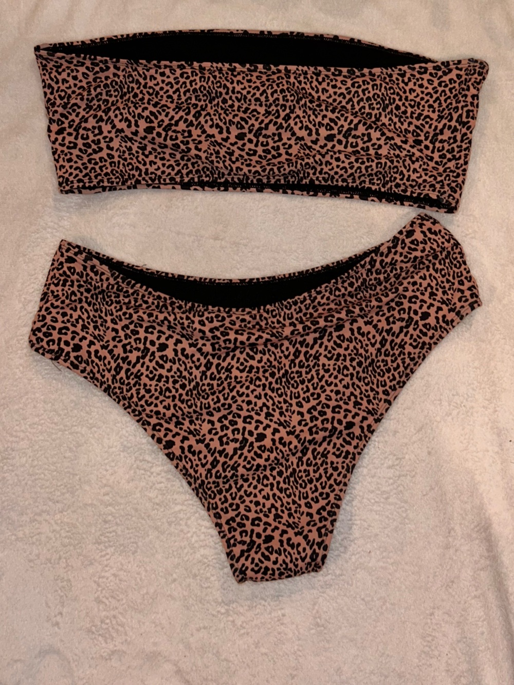 Leopard Print Bikini Set